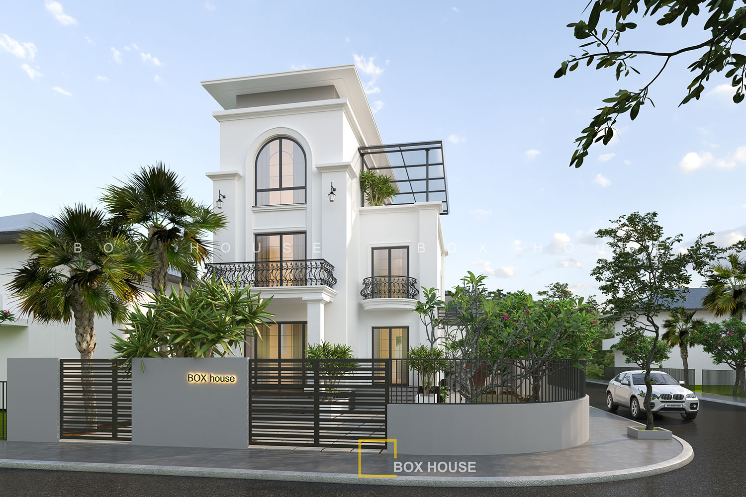 biệt thự 2 mặt tiền