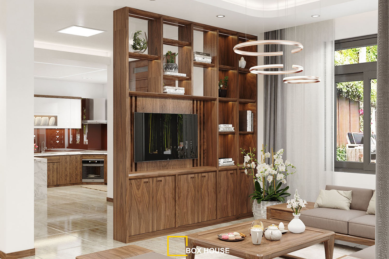 Tủ kệ để tivi đẹp, hiện đại