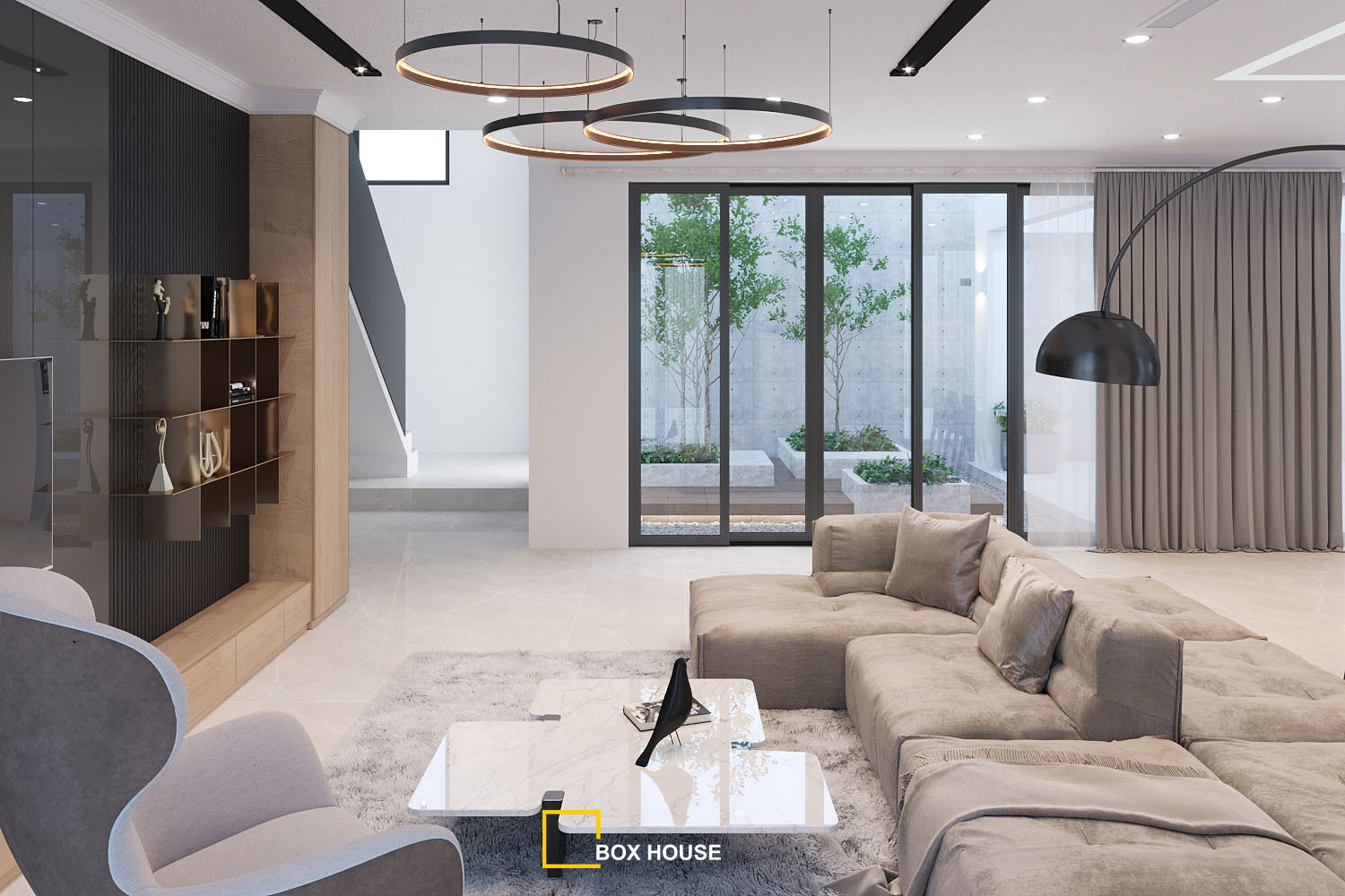 Nội thất phòng khách biệt thự đẹp nhất
