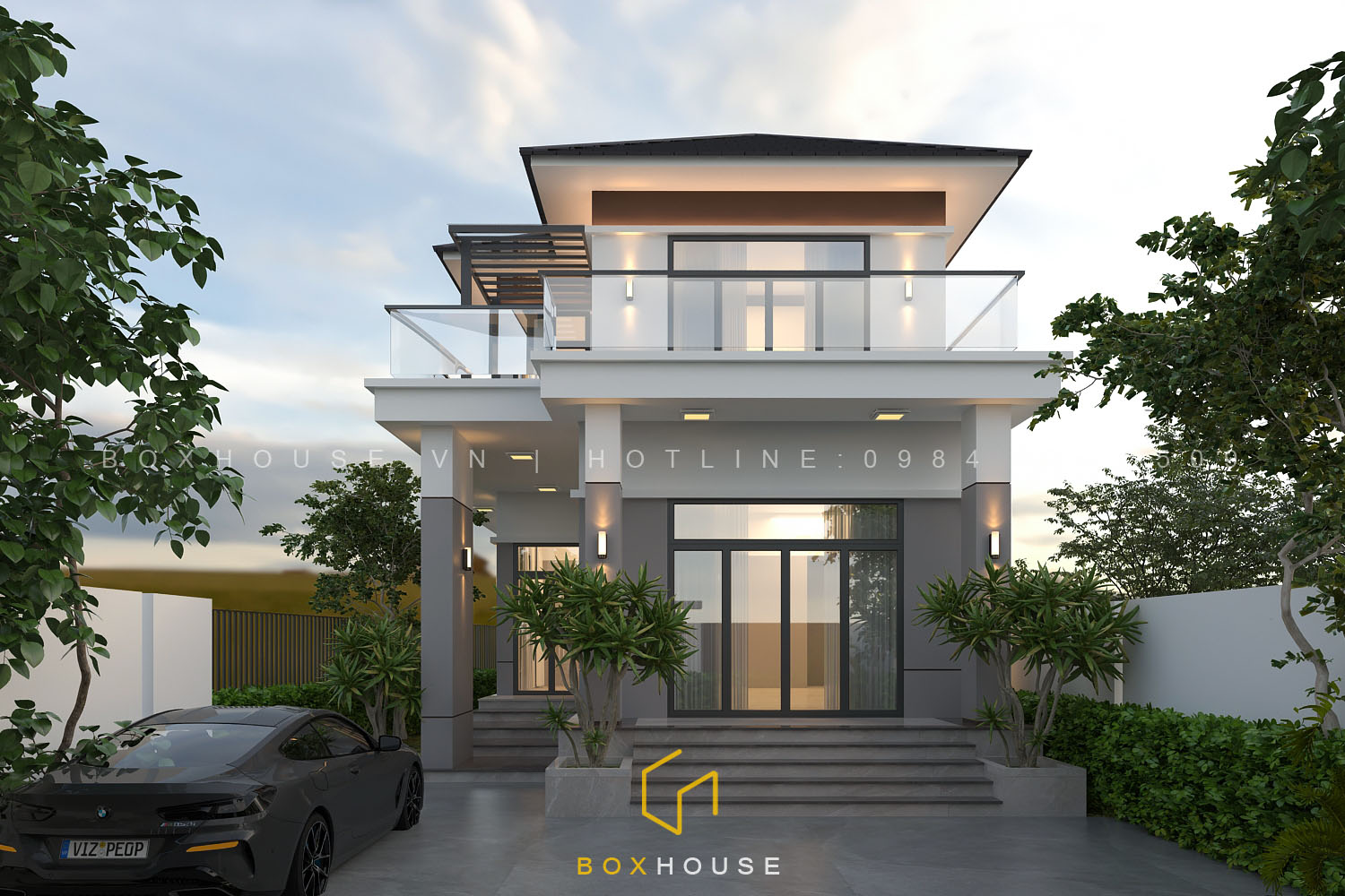 Thiết kế thi công nhà tại Thanh Hóa