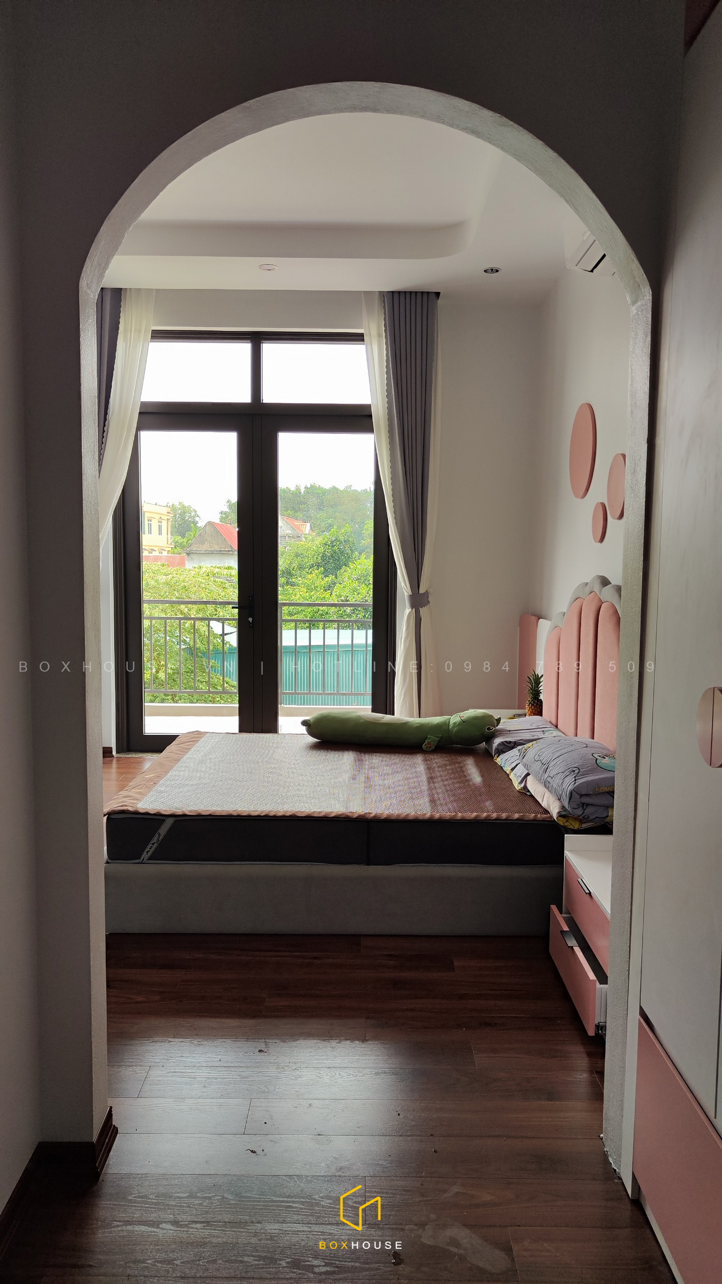 Góc chill phòng ngủ cho bé gái
