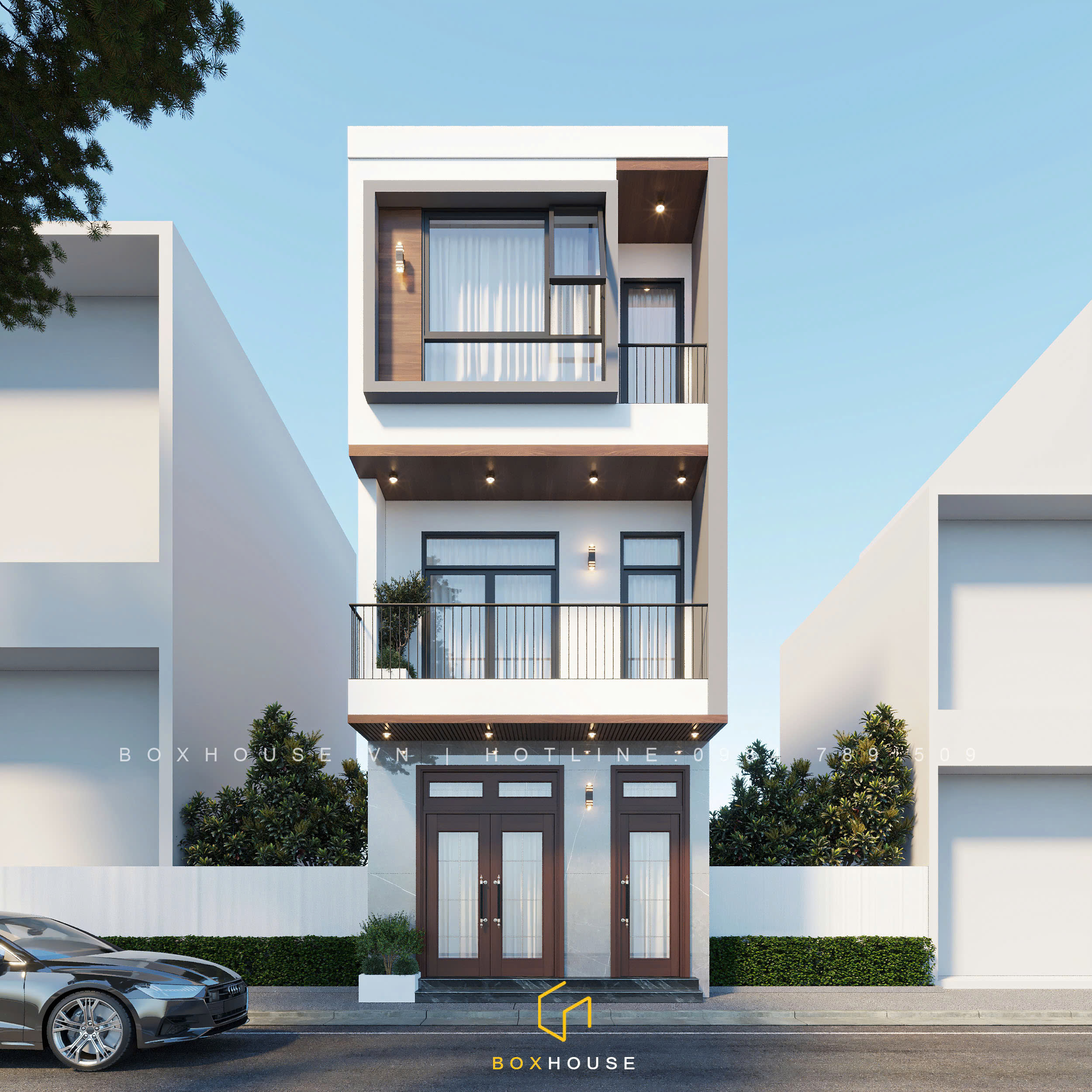 Thi công trọn gói nhà phố tại TP Thanh Hóa