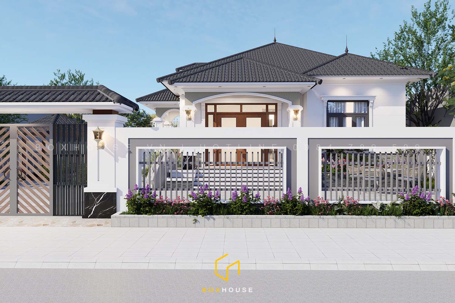 Nhà vườn mái Nhật 220m2 thiết kế hài hòa với thiên nhiên
